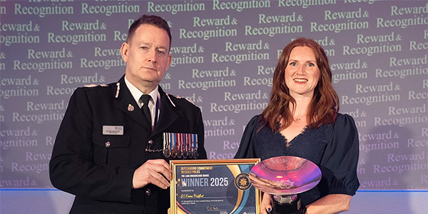 Essex Police Chief Constable with DI Emma Portfleet