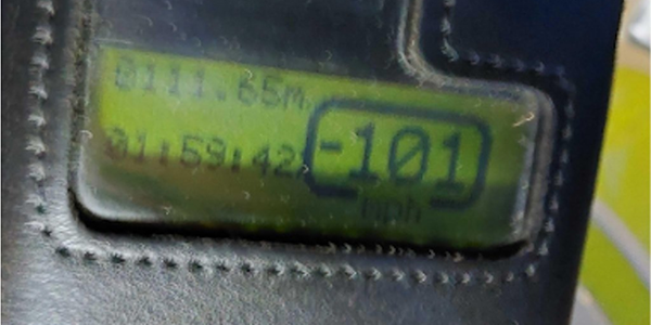 Road side test reading