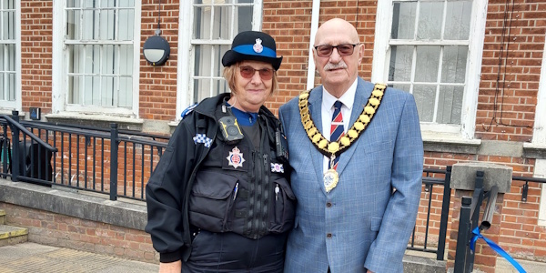 PCSO And Cllr Davidson