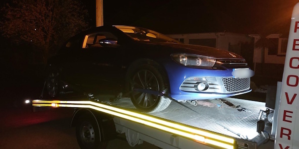 Seized vehicle. Walton