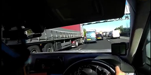Stolen van driven dangerously 