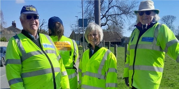 Community speedwatch volunteers 
