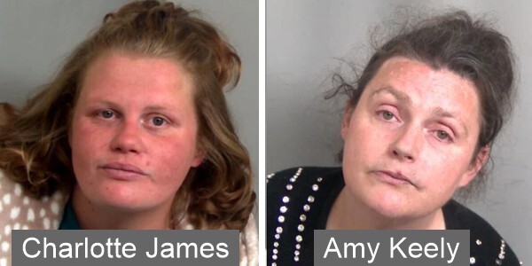 Charlotte James and Amy Keely