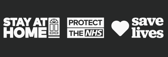 stay at home, protect the NHS, save lives