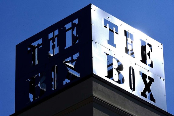 The Box sign