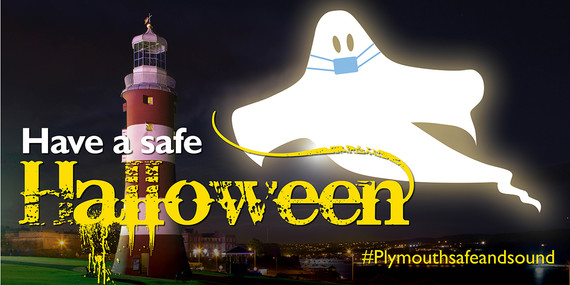 'Have a safe Halloween' graphic