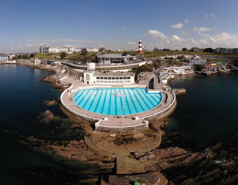 Tinside Lido and waterfront (photo courtesy of David James Walley)