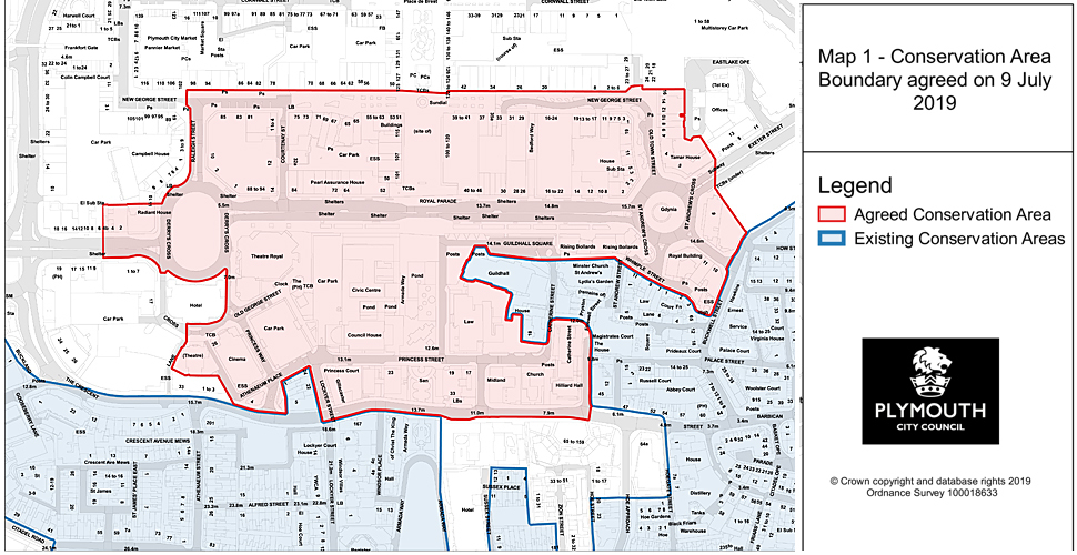 City Centre Conservation Map