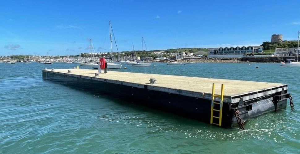 Cattewater Harbour Commissioners visitor pontoon 