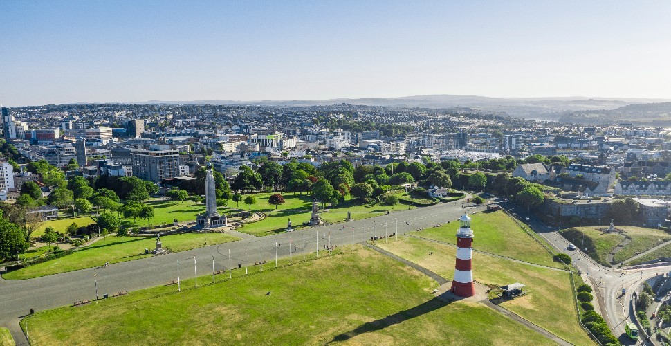 Plymouth aerial