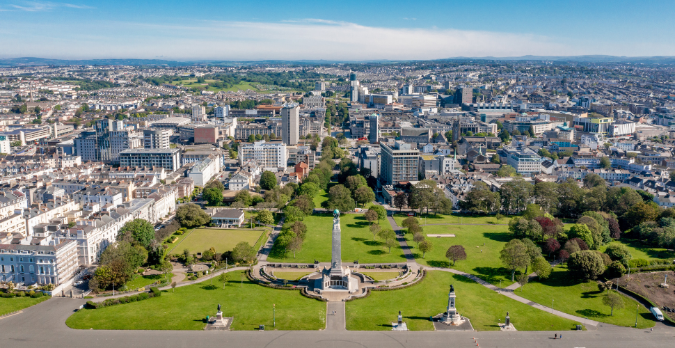 Plymouth aerial