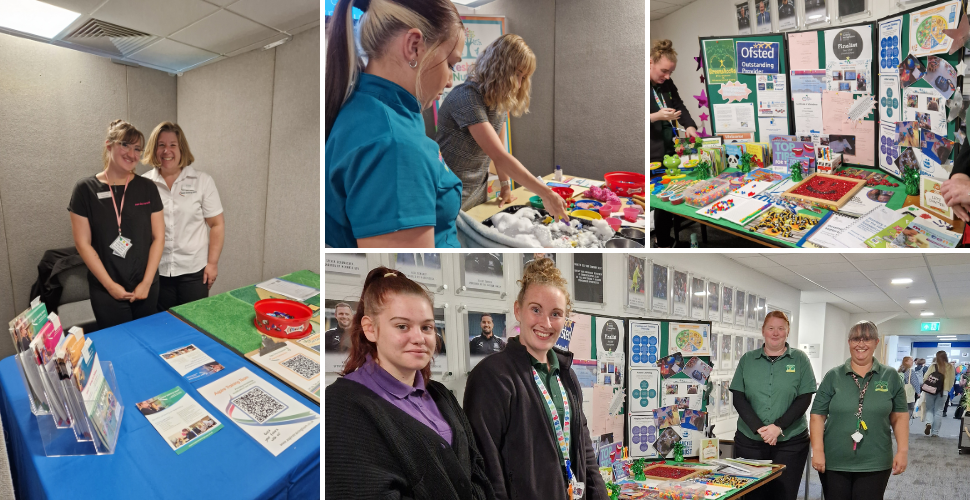 Careers event collage