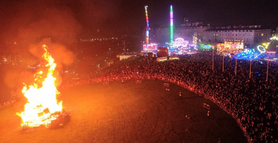 Bonfire Night on Plymouth Hoe