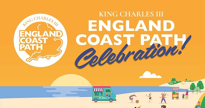 King Charles III trail celebration event graphic