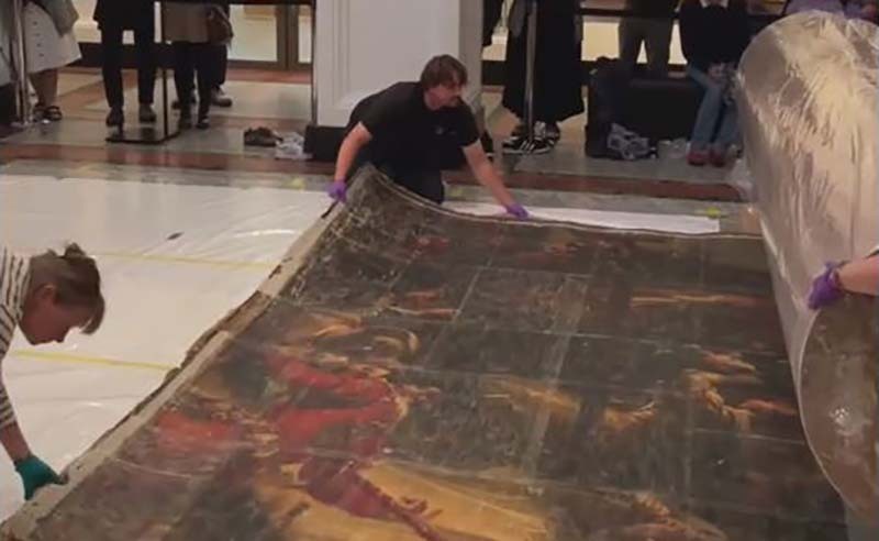 unrolling at The Box