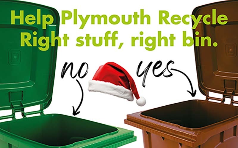 Christmas recycling