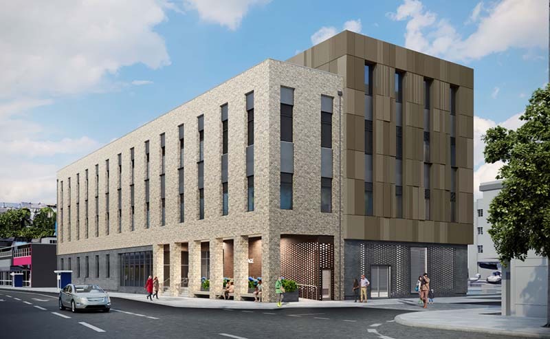 Impression of proposed Plymouth diagnostic centre