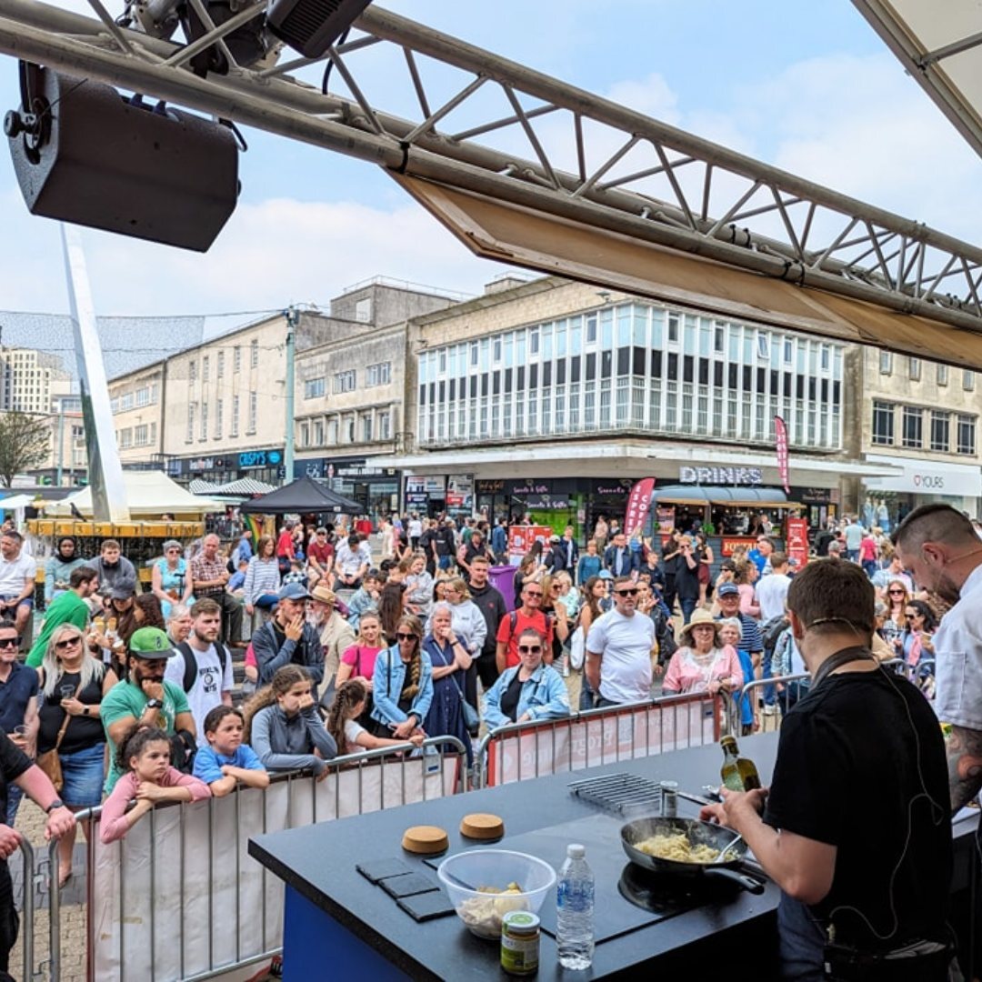 Flavour Fest demo stage 