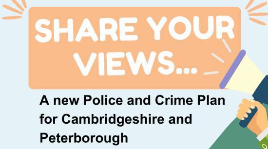 Have your say on a new Police and Crime Plan