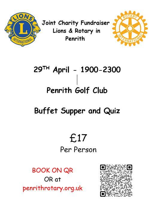 Penrith Lions Club and Penrith Rotary Quiz Night