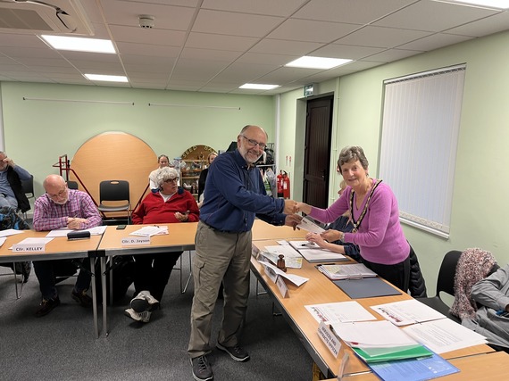 Penrith Partnership awards PTC Cheque