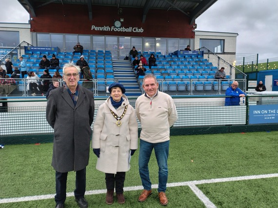 Penrith Mayor visits Penrith AFC
