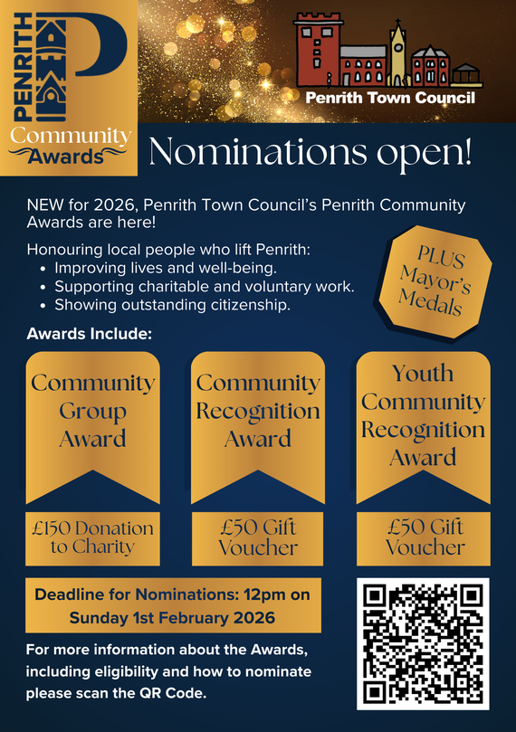 Penrith Community Awards Poster