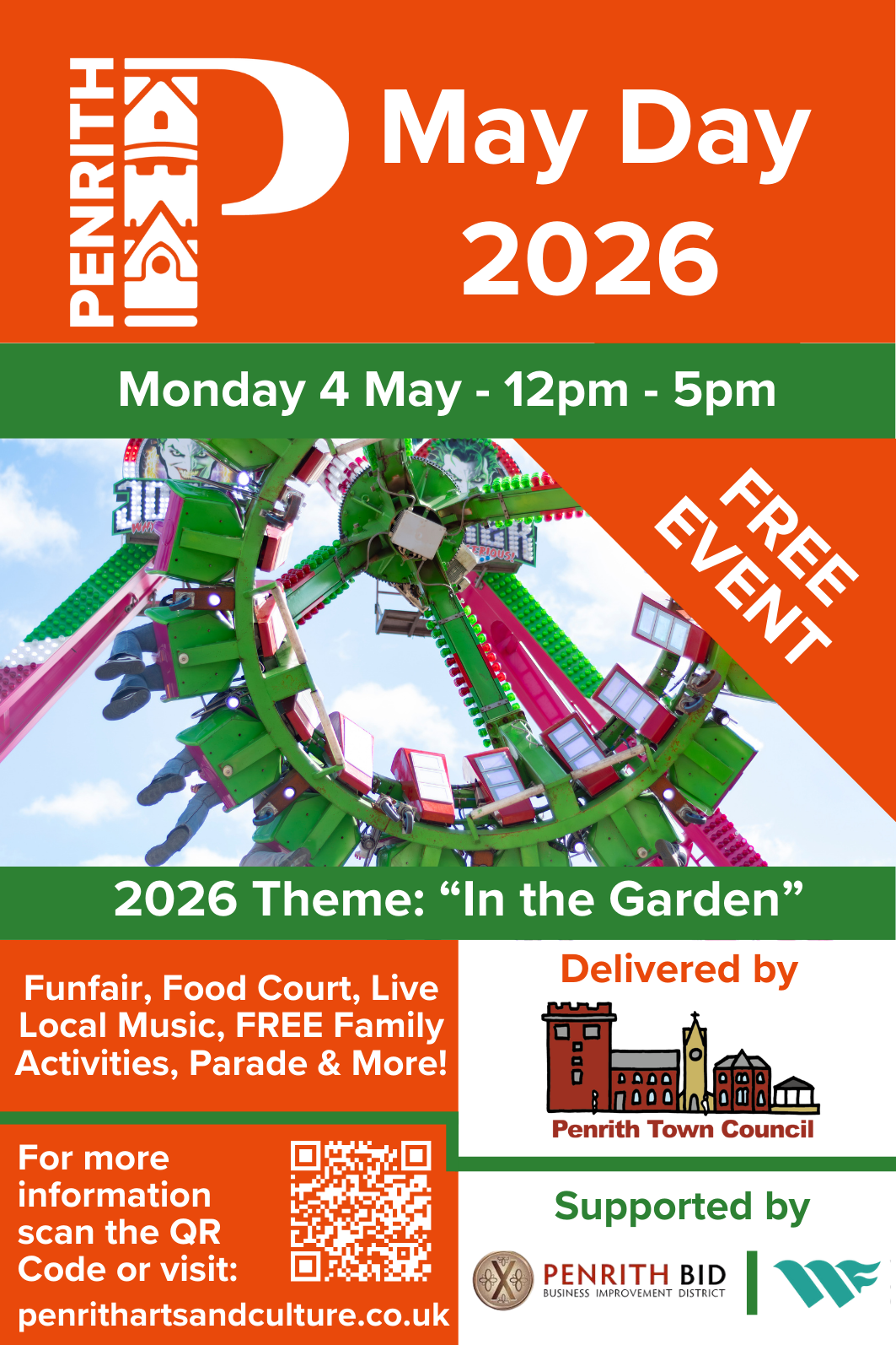 Penrith May Day poster