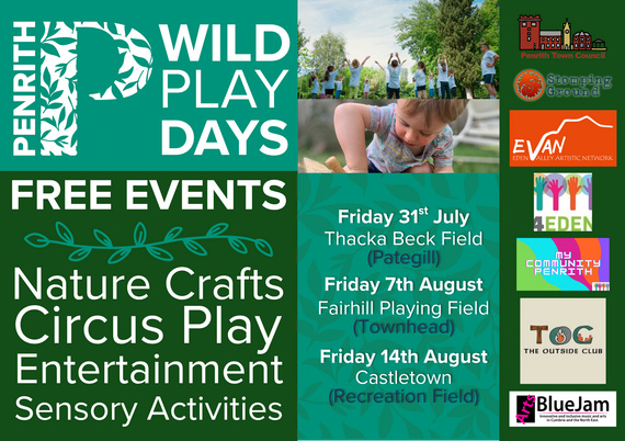 Penrith Wild Play Day leaflet