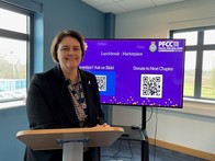 Jane Gardner at International Women's Day event