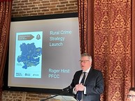 Roger Hirst at the Rural Crime Strategy Launch