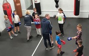 Young boxers at Brentwood Boxing Club using new facilities