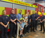 Firefighters from Blue Watch in Loughton were recognised for their life saving actions last night at a presentation.