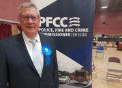 Roger Hirst elected Police, Fire and Crime Commissioner for Essex for third term