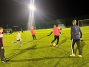 Youth club football game