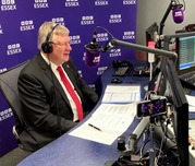 PFCC Roger Hirst speaking on BBC Essex