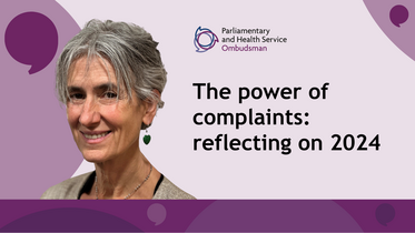 The power of complaints: reflecting on 2024
