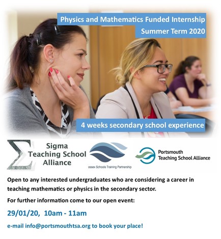 Internship Open Event Flyer 2020