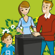 Wheeled wheelie bins family