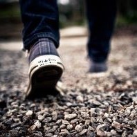 feet walking