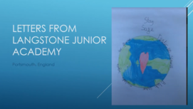 Letters from Langstone Junior Academy