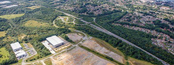 Dunsbury Park aerial 