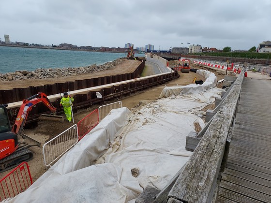 long curtain moat historic walls