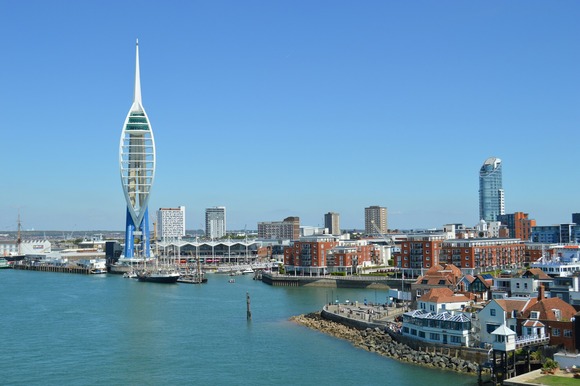 Portsmouth stock image