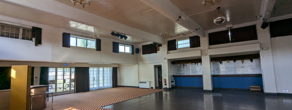 The interior of the Blue Lagoon