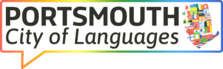 Portsmouth City of Languages logo