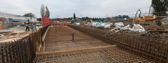 One of the lagoons at Hilsea Lido