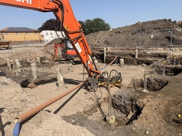 pool that's been dug out