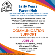 Early years parent hub