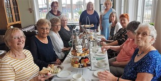 Carers afternoon tea
